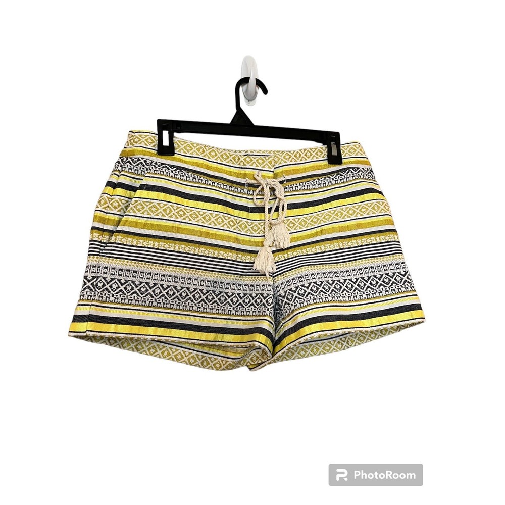 Ann Taylor LOFT The Riviera Short yellow‎ size 2